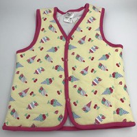 嬰兒夾棉背心 - Sweetie (粉紅色)